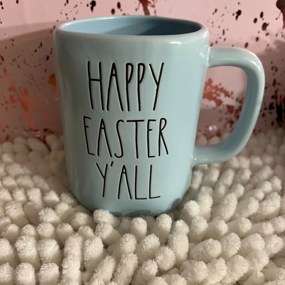 New Rae Dunn "Happy Easter Y'All" Mug.
